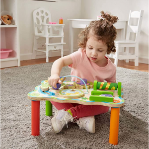 Melissa & Doug First Play Children’s Jungle Wooden Activity Table for Toddlers @ Amazon