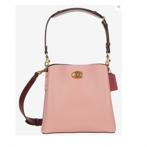40% Off Coach Color-block Leather Willow Bucket @ Zappos