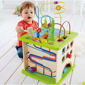 Hape Country Critters Wooden Activity Play Cube @ Amazon