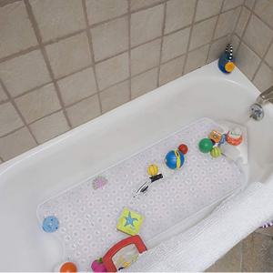 YINENN Bath Tub Shower Mat 40 x 16 Inch Non-Slip and Extra Large @ Amazon