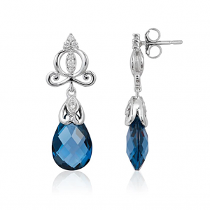 Enchanted Disney Fine Jewelry 14K 吊坠耳环