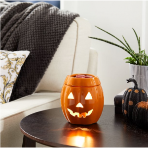 Way to Celebrate Halloween Wax Warmer, Orange Jack-o-Lantern @ Walmart