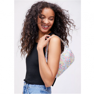 74% Off UO Floral Baguette Bag @ Urban Outfitters