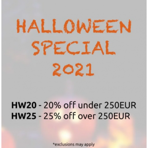 20% off under €250 Or 25% off over €250 @ Cultizm