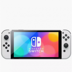 Nintendo Switch OLED Console White Joy-Con for $303.99 @GameStop