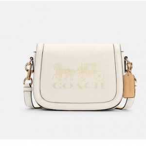 65% Off Coach  Saddle Bag With Horse And Carriage @ Coach Outlet
