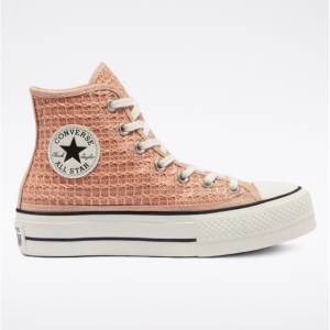 Converse Raffia Platform Chuck Taylor All Star 高帮帆布鞋