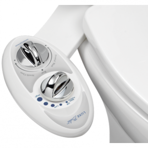 LUXE Bidet W85 Fresh Water Dual-Nozzle Self-Cleaning Non-Electric Bidet Attachment @ Walmart