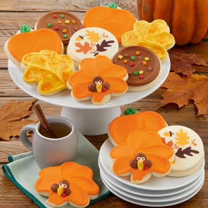 感恩节奶油糖霜混合曲奇 12个