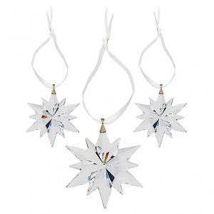 Swarovski 施华洛世奇水晶雪花装饰3件套 @ Rue La La