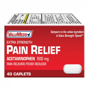 Valumeds Extra Strength Acetaminophen Pain Relief Caplets 24.0ea @ Walgreens