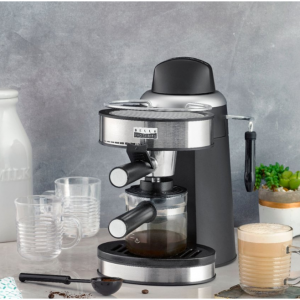 Bella Pro Series 不锈钢浓缩咖啡机 带奶泡器 @ Best Buy