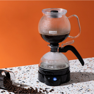 EPEBO 真空咖啡机，4 杯，0.5 升，17 盎司，1000 瓦