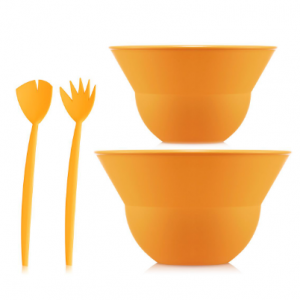 TOPEE 2 碗套装 (1x 2550 + 1x 2551) + 银杏沙拉服务器