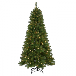 National Tree Company 6.5 ft. Pre-lit Artificial Mixed Pine Tree $99.99 shipped