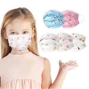 BORHOOD 儿童防护口罩，50个 @ Amazon