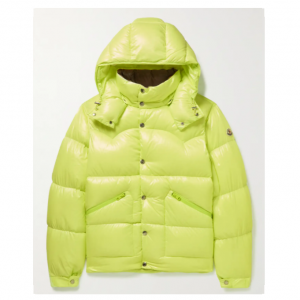 Moncler Coutard Quilted Glossed-shell 羽绒夹克