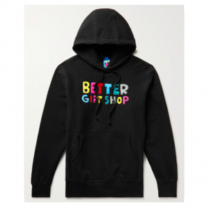 Better Gift Shop Logo-appliquéd 连帽卫衣