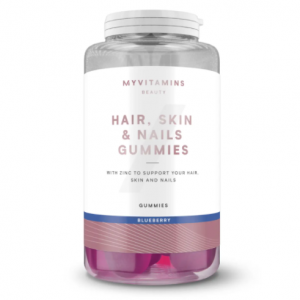 保护头发皮肤指甲营养软糖，蓝莓味，30servings