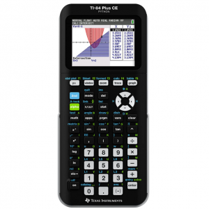 Texas Instruments TI-84 Plus CE 德州儀器彩色圖形計算器，黑色 @ Amazon