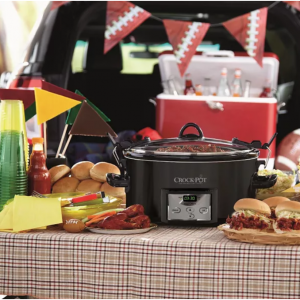 Crockpot™ 7 夸脱倒计时烹饪和携带慢炖锅