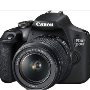 22% off Canon EOS 2000D DSLR Camera + 18-55mm III Kit @woot!