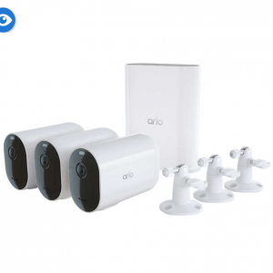 Costco - Arlo Pro 4 XL Spotlight 3攝像頭無線家庭安防係統 ，立減$150 
