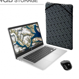 Costco - HP 14" Chromebook 套裝 (Celeron® N4500, 4GB, 64GB) ，立減$400 