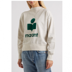 ISABEL MARANT ÉTOILE Moby logo 套头衫