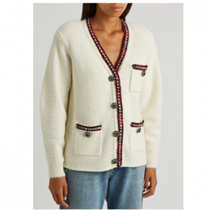 SELF-PORTRAIT Ivory 开衫