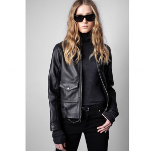 Zadig & Voltaire Lazy Cuir Lisse 夹克