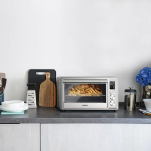 Galanz 1.1 cu. ft. 1800-Watt 6-Slice Stainless Steel Toaster Oven @ Home Depot