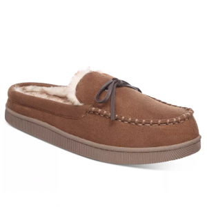 Club Room男士保暖家居拖鞋 黑五价