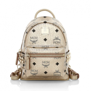 Saks Fifth Avenue官网精MCM Extra-Mini 金属色双肩包优惠