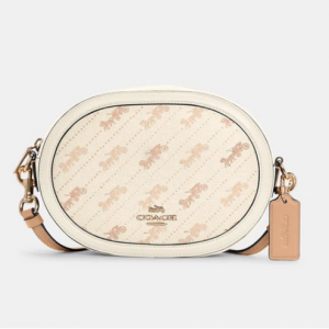 70% Off Coach Camera Bag With Horse And Carriage Dot Print @ Shop Premium Outlets