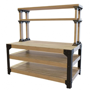 2x4basics 定制工作台支架+连接配件 @ Amazon