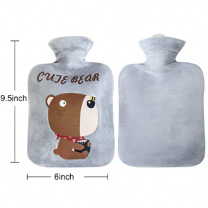 Attmu 带可爱抓绒套暖水袋 1L