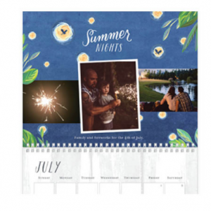 Shutterfly Wall Calendar 8x11"