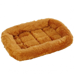 MidWest Bolster Pet Bed | Dog Beds Ideal for Metal Dog Crates | Machine Wash & Dry @ Amazon