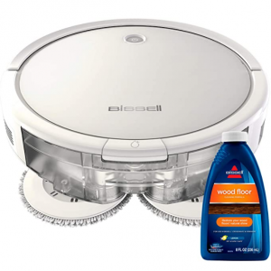 Bissell SpinWave 干湿两用宠物版扫拖地机器人 送地板清洁剂 @ Amazon