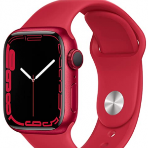 Apple Watch Series 7 GPS, 41mm (Product) RED Aluminum Case for $389.99 @Amazon
