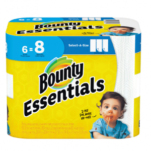 Bounty Essentials 厨房纸6卷 相当于8普通卷 @ Walgreens