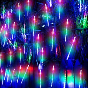 Fishda Christmas Lights Meteor Shower Lights @ Amazon