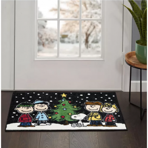 黑五提前购：Nourison 史努比节日门垫 18x30 @ Macy's