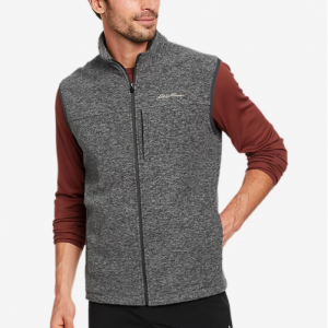 Eddie Bauer Quest 男士抓绒马甲背心33折热卖 三色可选