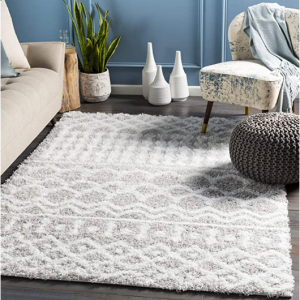 Artistic Weavers 摩洛哥风编织地毯 浅米灰 5.3'x7.3' @ Amazon