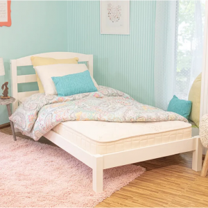 2-in-1 Organic Kids Waterproof Mattress, Twin