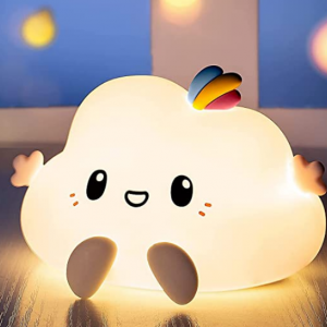 50% off Kids Night Light,Gifts for Teen Toddler Timer Nursery Cloud Cute Lamp @Amazon