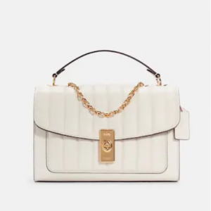 50% Off Coach Lane Shoulder Bag With Puffy Linear Quilting @ Coach Outlet
