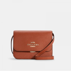 Shop Premium Outlets官网 Coach Mini Brynn 翻盖盒子包额外75折热卖 三色可选